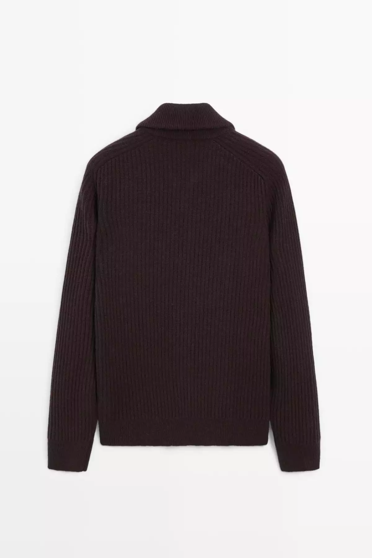 ژاکت چهارخانه یقهدار از ترکیب پشم یابسته برند Massimo Dutti - 995466852
