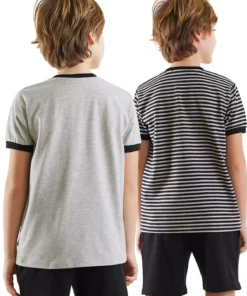 تیشرت دو تکه پسرانه دزدان دریایی برند Denokids - 903816006