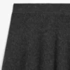 دامن A شکل بلند با مخلوط پشم برند Massimo Dutti - 984739861