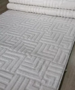 فرش راهرو با کیفیت الیت مدل رونلیف با بافت حلقهای و زیره غیر لغزنده برند Merinos - 873211238