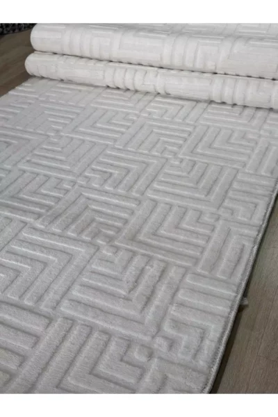 فرش راهرو با کیفیت الیت مدل رونلیف با بافت حلقه‌ای و زیره غیر لغزنده برند Merinos - 873211238