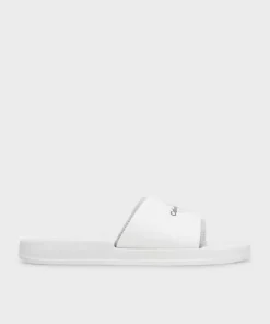 دمپایی مردانه اسلاید مونوگرام TPU YM0YM00361-01V برند Calvin Klein - 929603858
