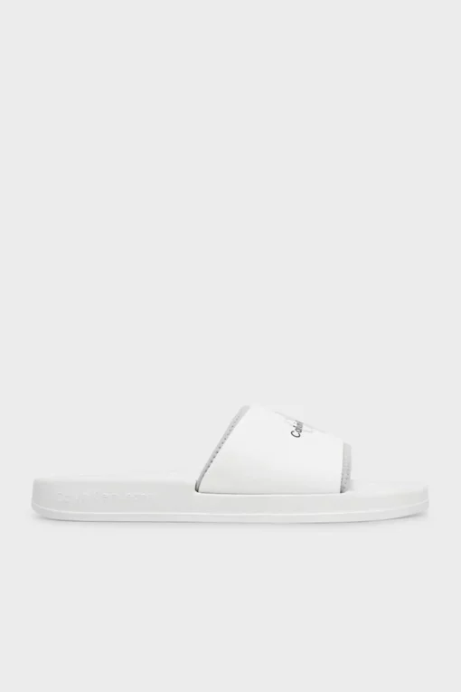 دمپایی مردانه اسلاید مونوگرام TPU YM0YM00361-01V برند Calvin Klein - 929603858