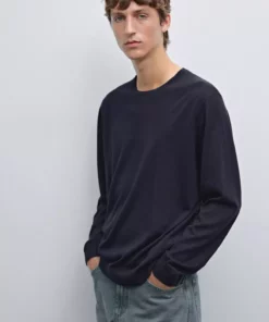 کافیست بگویید: "پلیور بافتنی 100% پشم مرینو" برند Massimo Dutti - 943650706