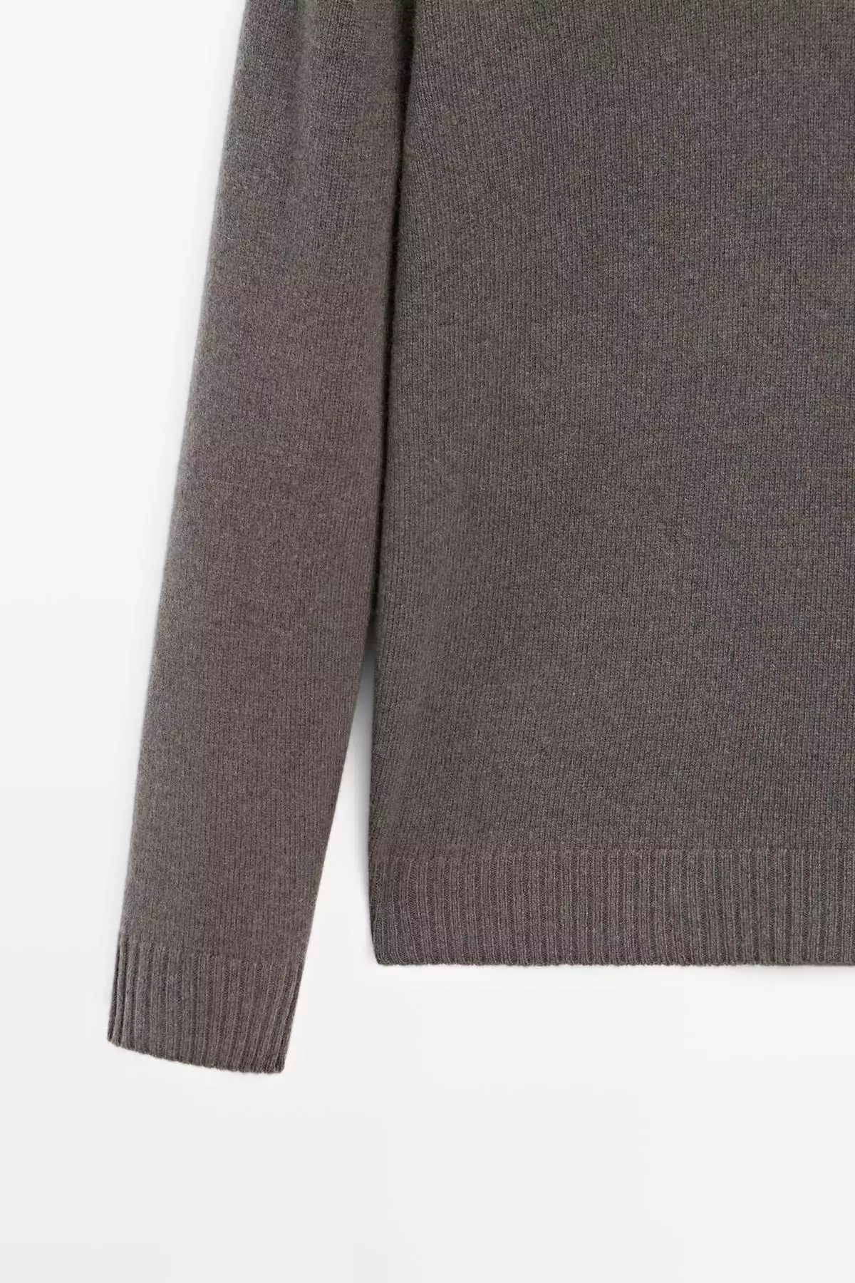 پلیور یقه polo با ترکیب پشم یوزن برند Massimo Dutti - 991307678