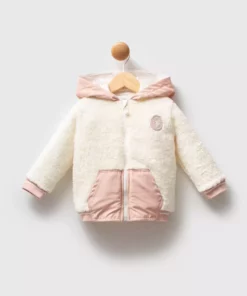 کاپشن سفید دخترانه برند یو اس پولو آسن برند U.S. Polo Assn. - 964853612