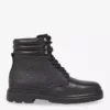 چکمه چرمی مردانه مشکی HM0HM01211BEH برند Calvin Klein - 767788606