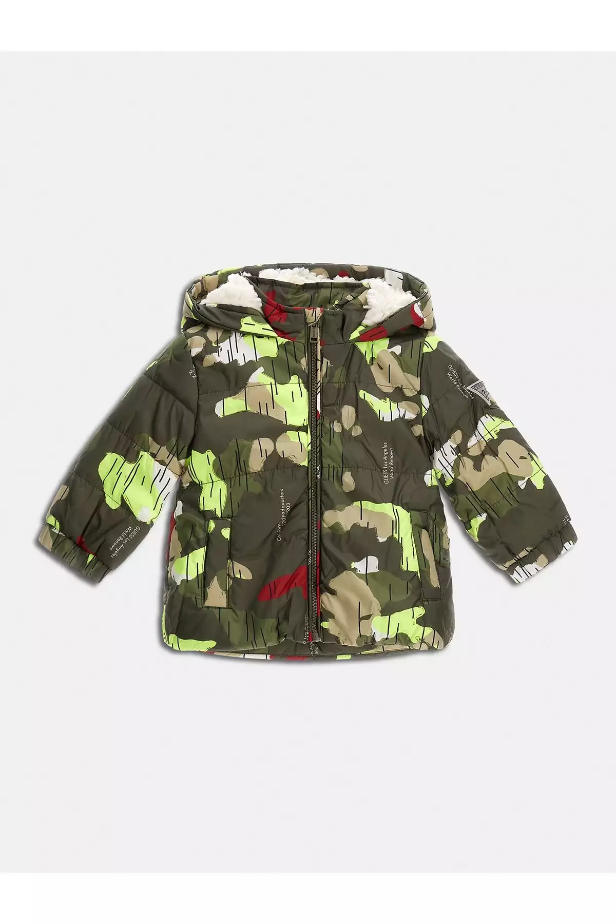 پالتوی بچگانه چاپی برند Guess - 941150798