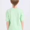 تیشرت مردانه بچه‌گانه با یقه گرد، آستین کوتاه و طرح‌دار، با اندازه بزرگ و گشاد مدل B6165A825SM برند Defacto - 922227914