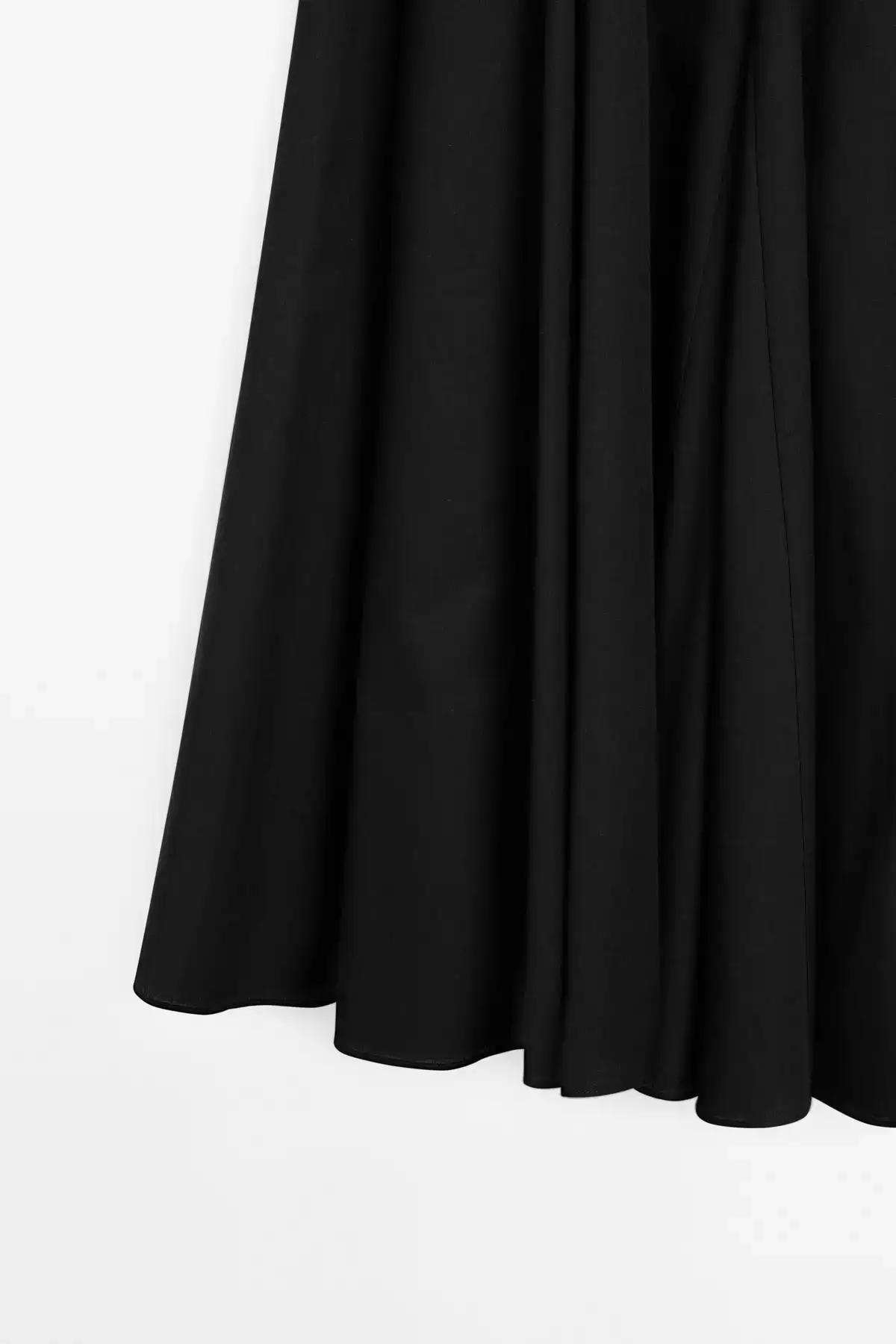 دامن A شکل 100% پنبهای برند Massimo Dutti - 957599514