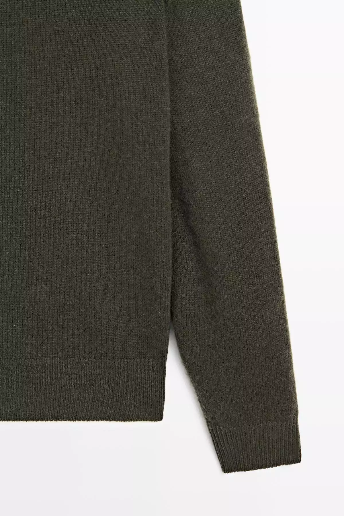 ژاکت بافتنی یقه دوچرخهای با ترکیب پشم یوزی برند Massimo Dutti - 1024807599