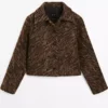 کابان کوتاه طرحدار برند Massimo Dutti - 974491805