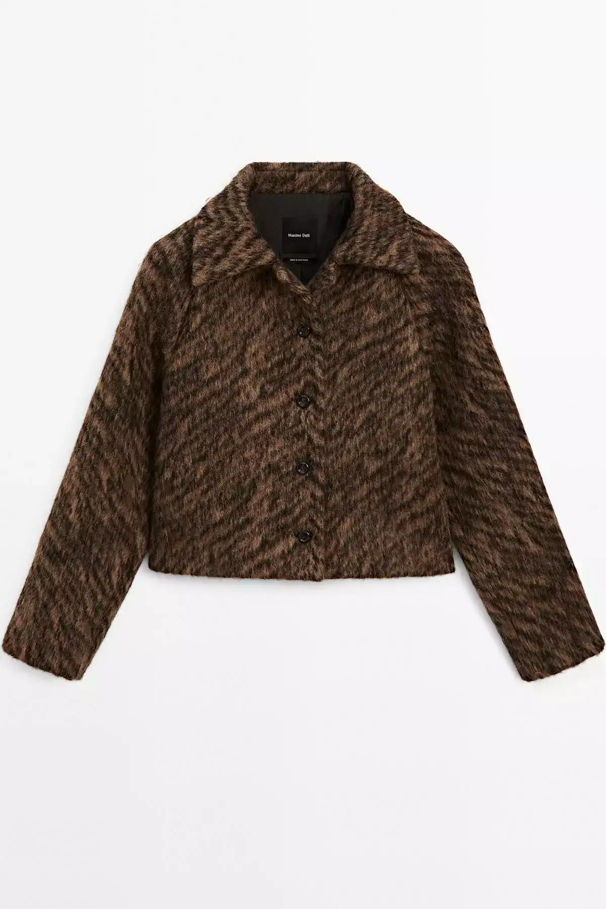 کابان کوتاه طرحدار برند Massimo Dutti - 974491805