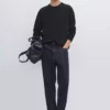 ژاکت یقه دوچرخهای با ترکیب پشم یوازن برند Massimo Dutti - 1027672015