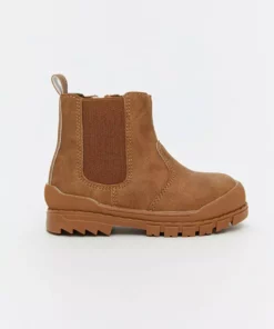 بوت بچگانه مردانه با ظاهر جیر LCW STEPS برند LC Waikiki - 978597912