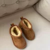 کفش بوت بچگانه با پوشش داخلی پشمی (به دلیل داشتن پوشش داخلی پشمی، یک اندازه بزرگتر تهیه نمایید) برند Esto - 963844863