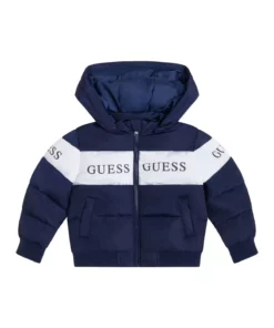 کاپشن کلاهدار دخترانه برند Guess - 942313253