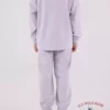 ست ورزشی دخترانه با جزئیات و پارچه پنبهای L1.USP.230.0.001 برند U.S. Polo Assn. - 1020436049