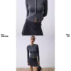 ژاکت با دکمه بافتنی برند Bershka - 984750508