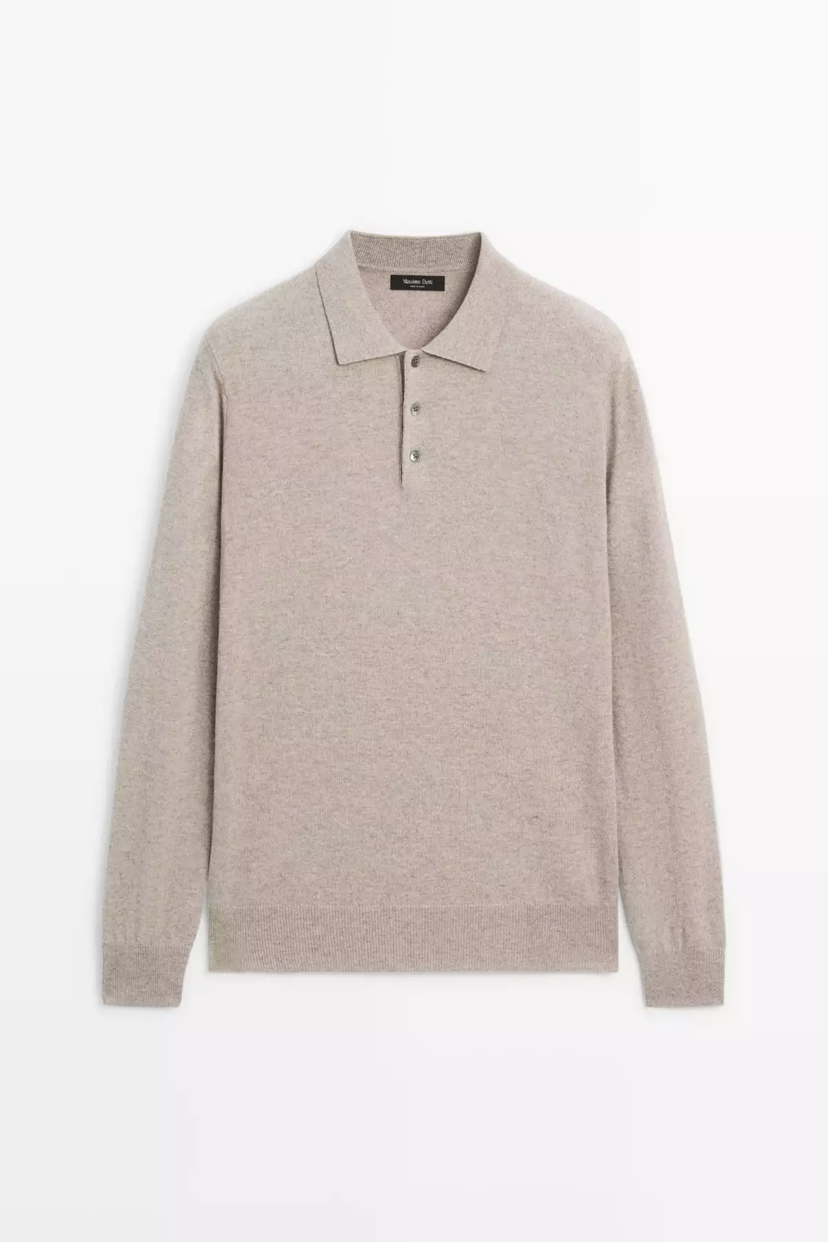 پولوشرت با یخنی ترکیبی از پشم یخنی برند Massimo Dutti - 992191141