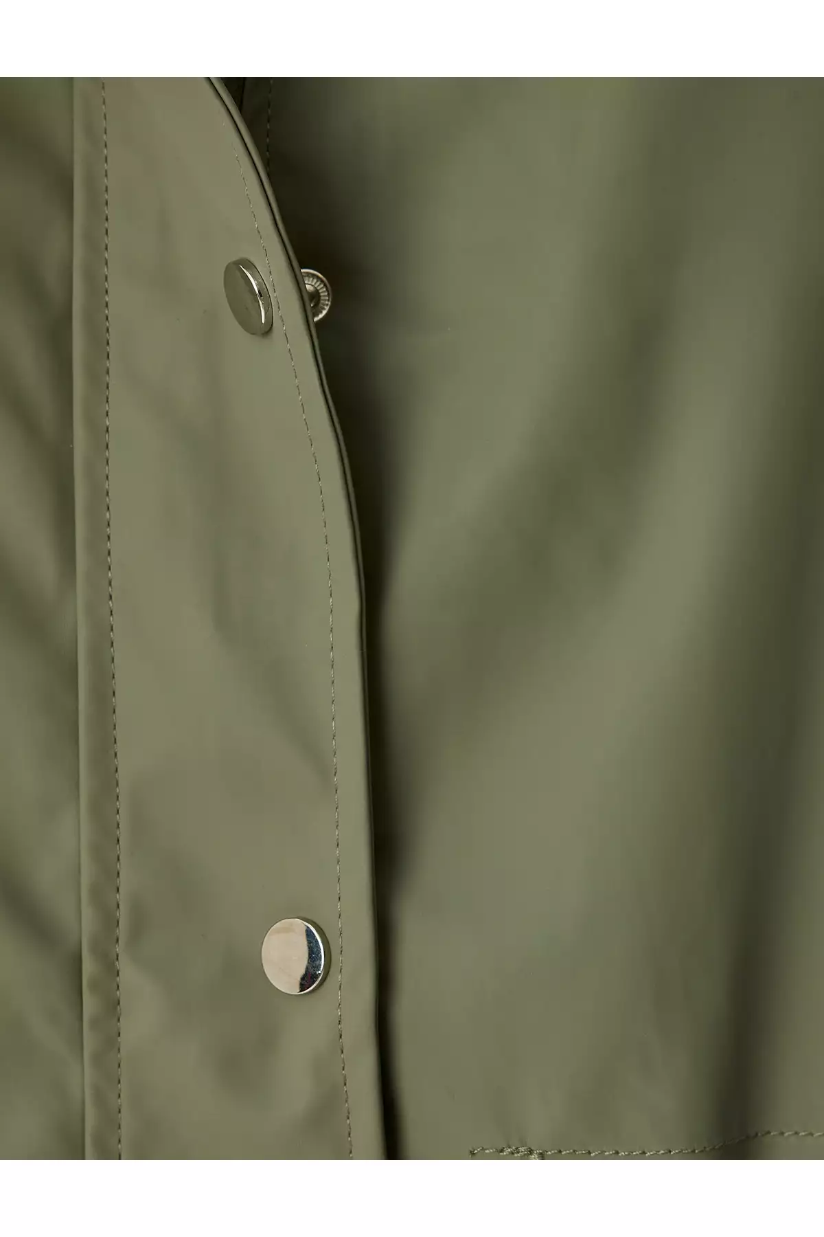 بارانی کاپشندار با کمر و جیب زیپدار برند Koton - 867587513