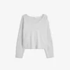 کاپشن یقه V با بافت نرم برند Bershka - 963494430