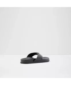 افوتین - دمپایی چرم طبیعی مردانه سیاه برند Aldo - 700700821