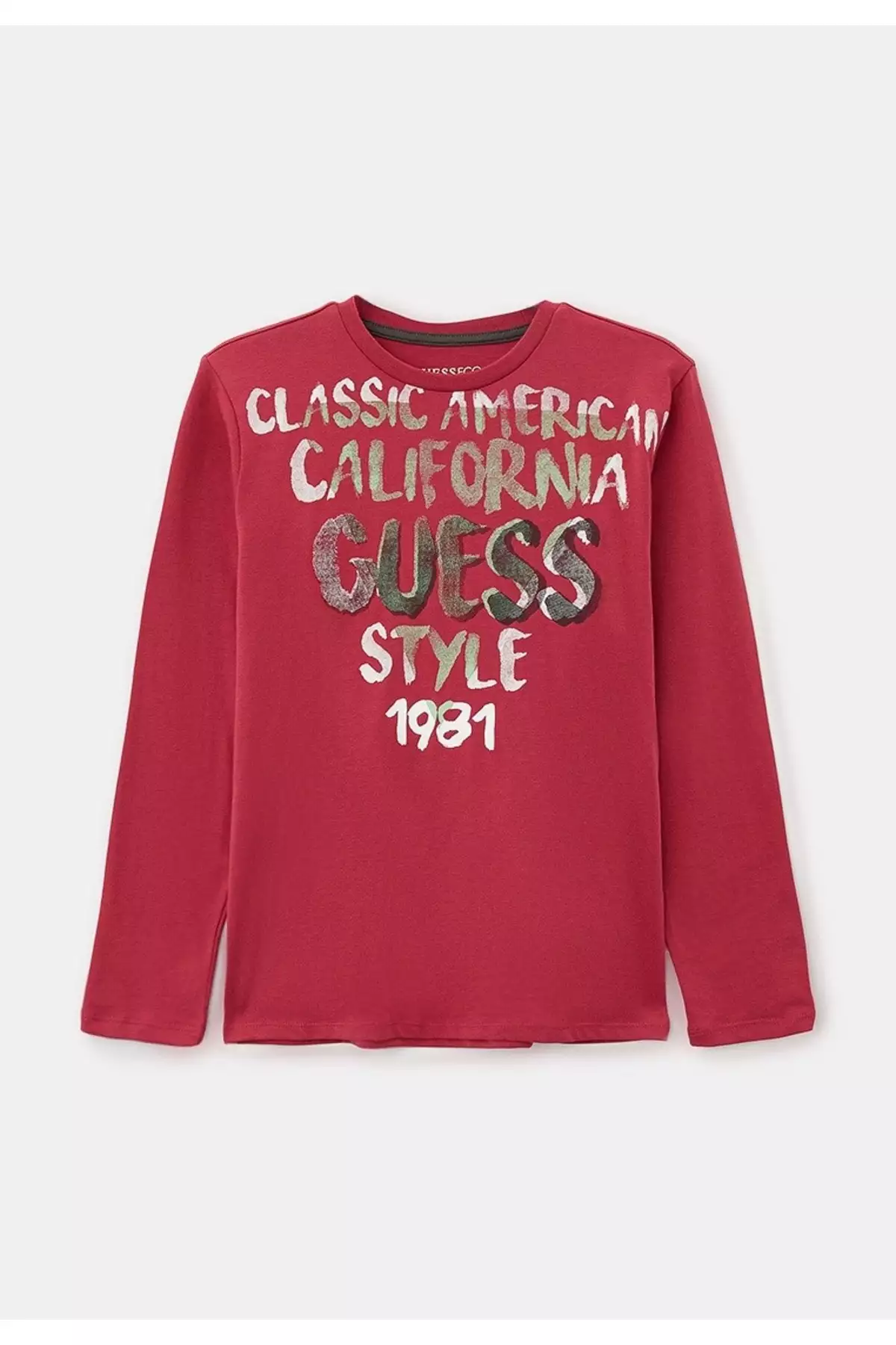 تیشرت آستینبلند LS برند Guess - 844772422