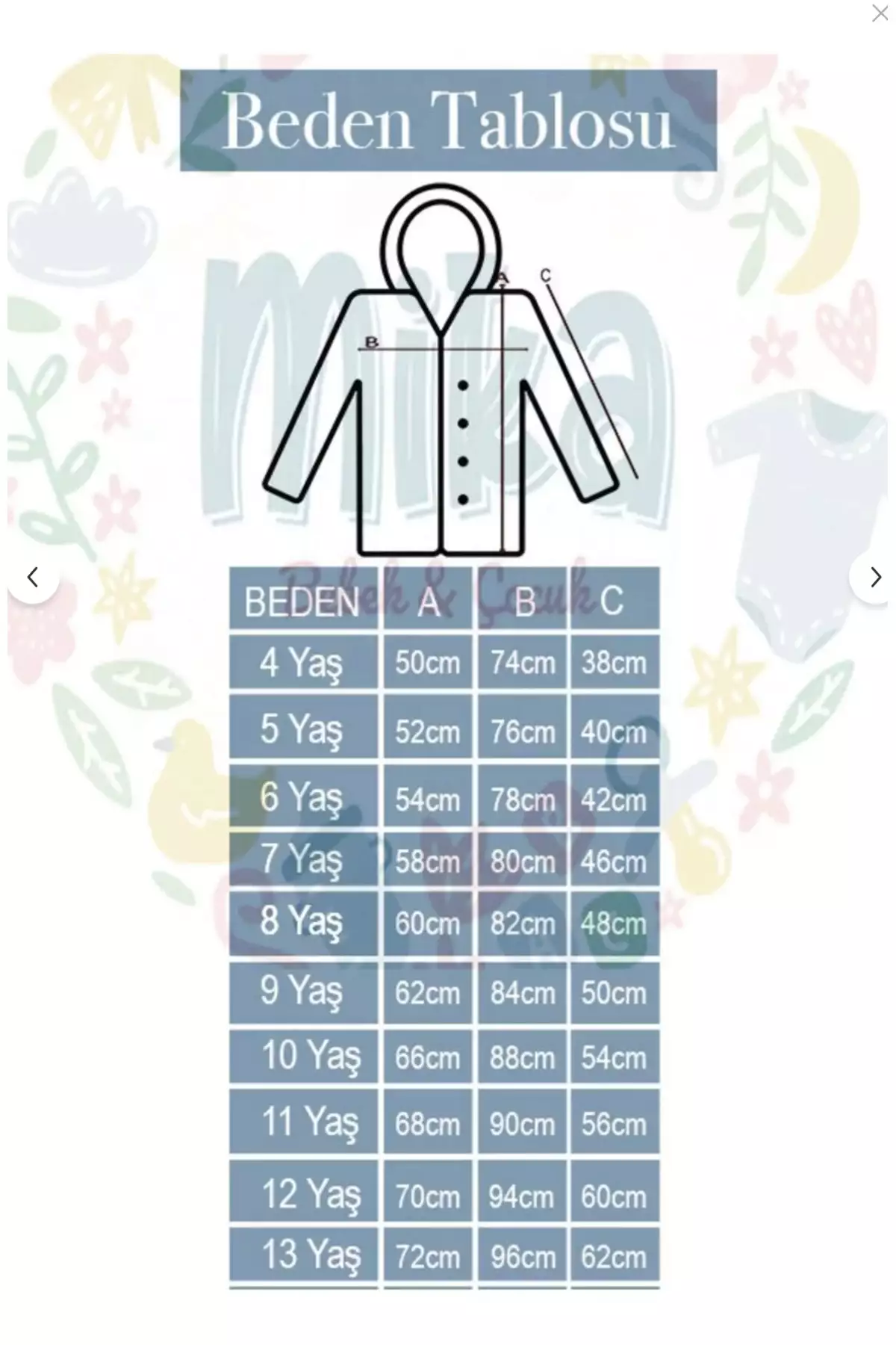 مونت دخترانه رنگ روشن صورتی با طرح پلکانی برند Mika Bebek & Çocuk - 979550553