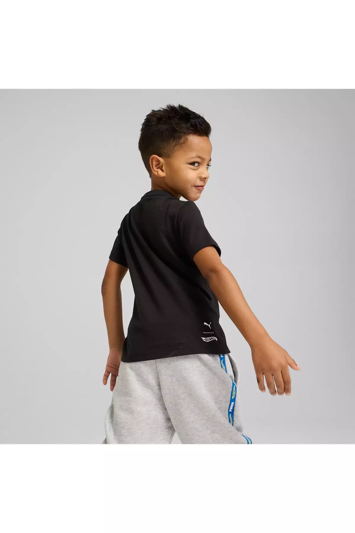 تیشرت کوتاهزن گرافیکی پسرانه مشکی X HOT WHEELS برند Puma - 921683397