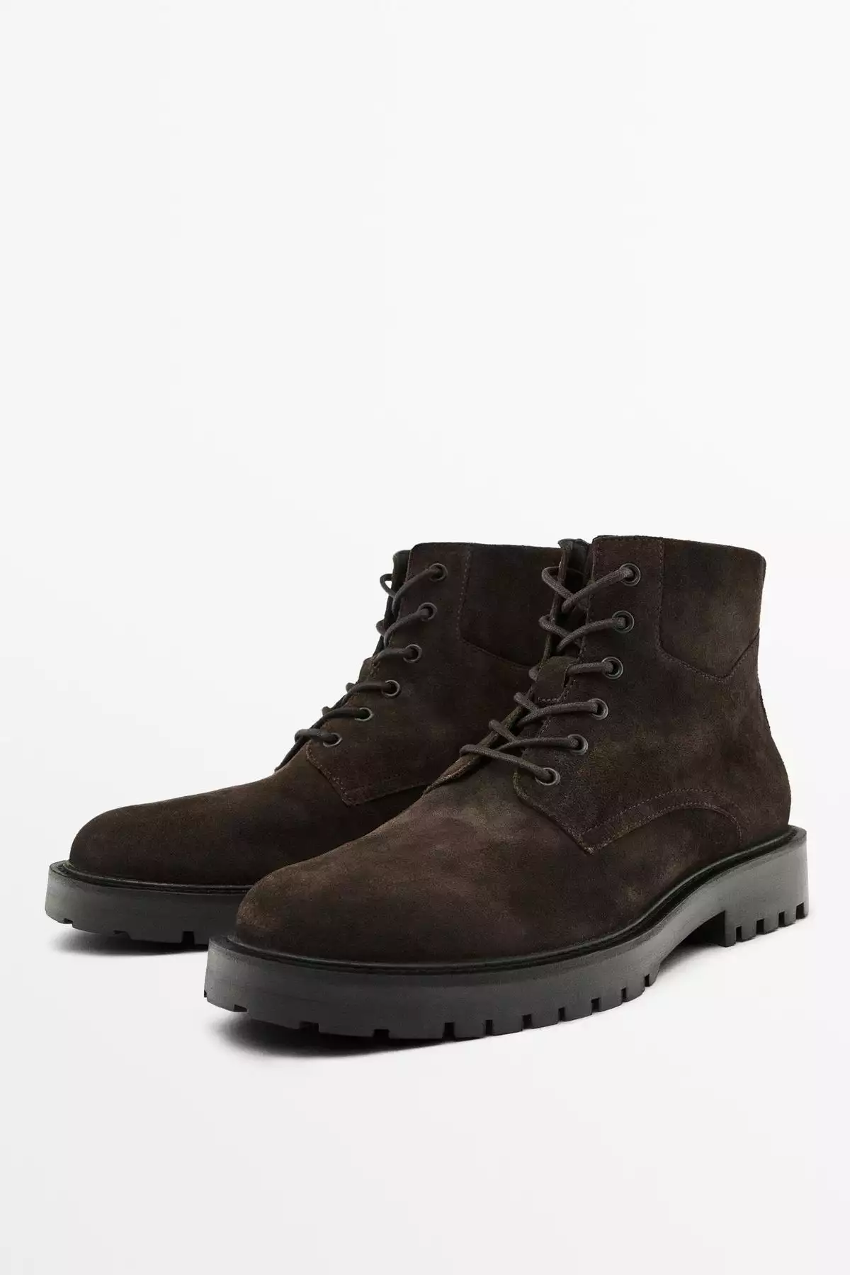 بوت سوئی (چرم نرم) ضخیم و چرب برند Massimo Dutti - 1016418475