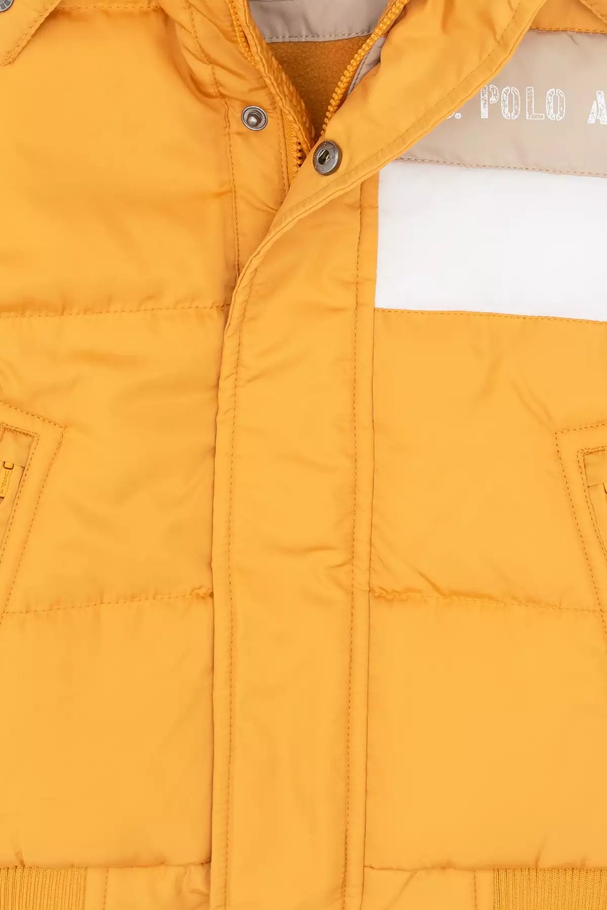 کاپشن خردلی مخصوص پسران 50312096-VR072 برند U.S. Polo Assn. - 1039322683