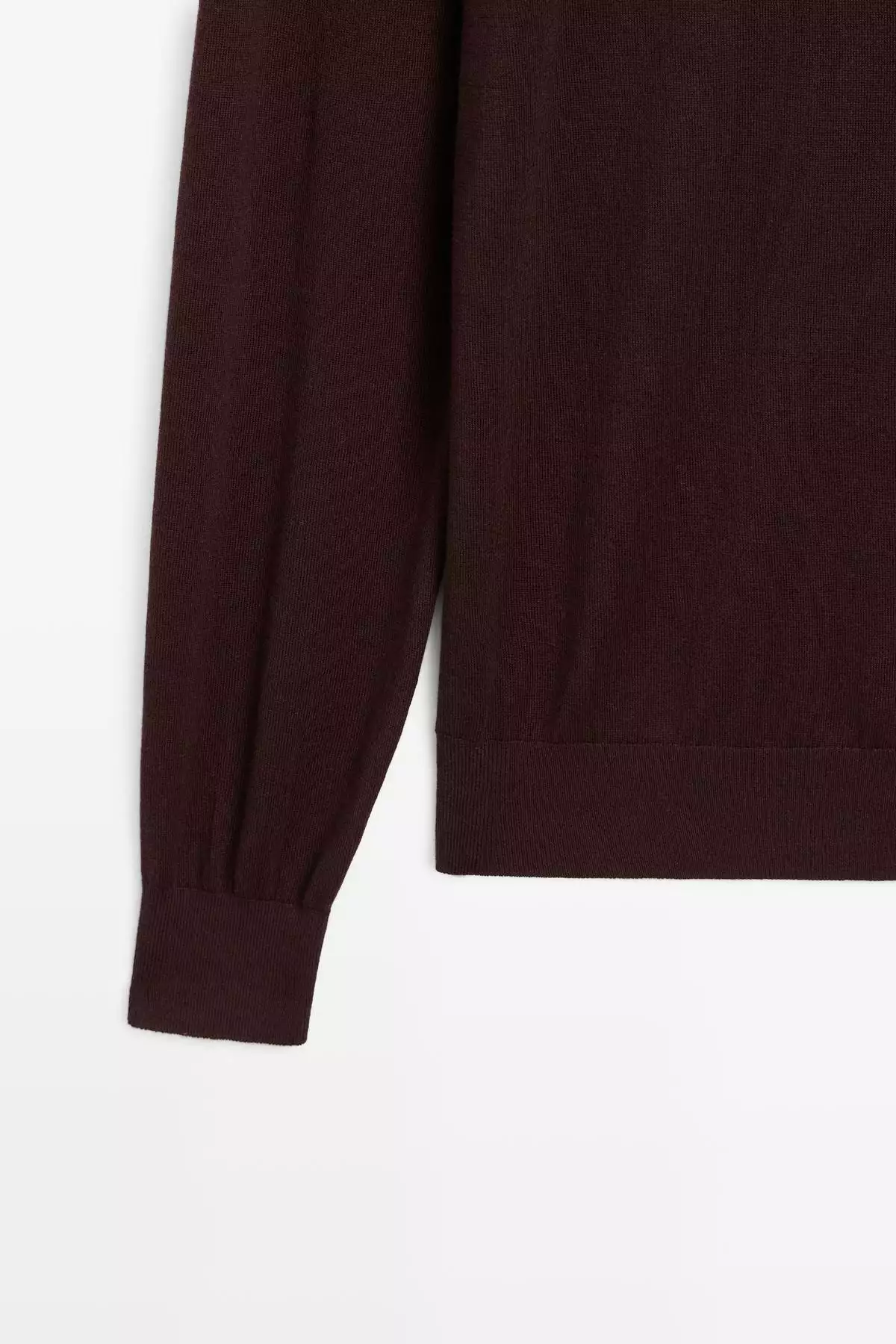 ژاکت یقه ایستاده با ترکیب پشم یخی برند Massimo Dutti - 982461460