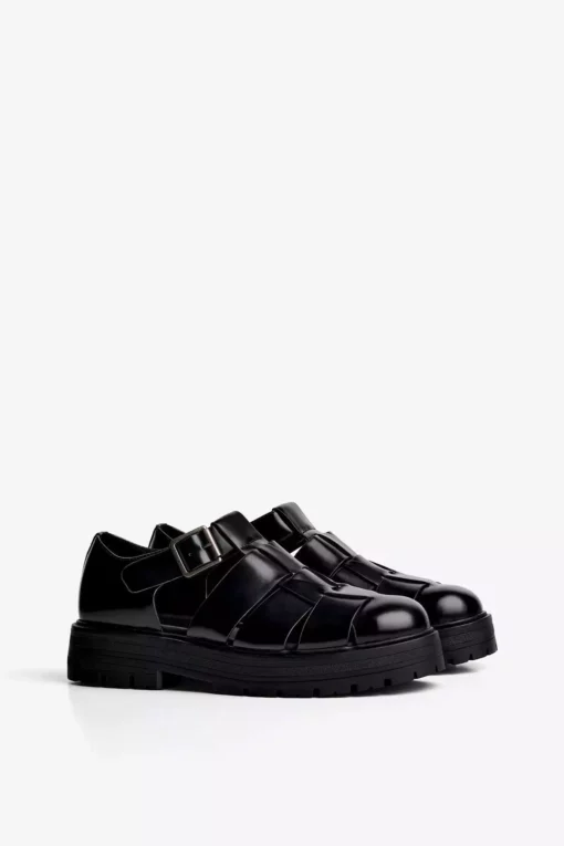 کفش بنددار و بک‌دار برند Bershka - 951494100