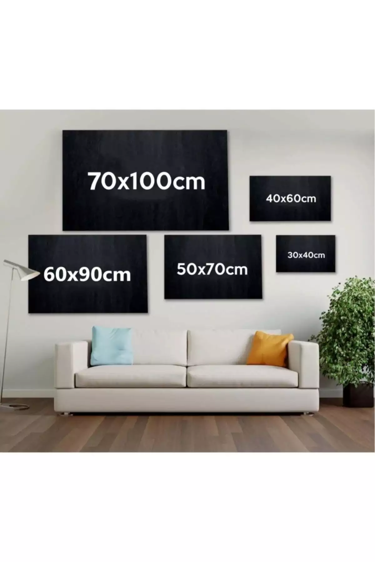 تابلوی کنواس دکوراتیو مدرن با طراحی ناخن رنگی و روغنی برای آرایش خانمها برند Nazenin Design - 765815109