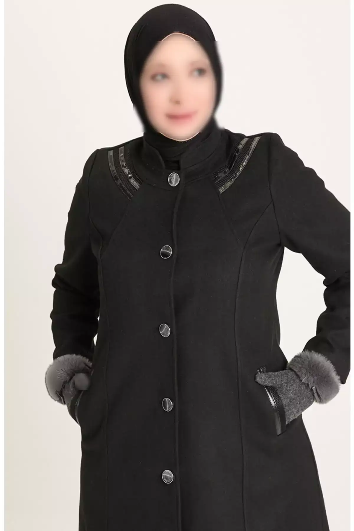 کابان کاژه سایز بزرگ 0416-03 مشکی برند Gözde - 447180928