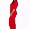 لباس زنانه بزرگپرو سایز، سرهمی کِرِپ رنگی TLM174 برند Truva XXL - 411968124