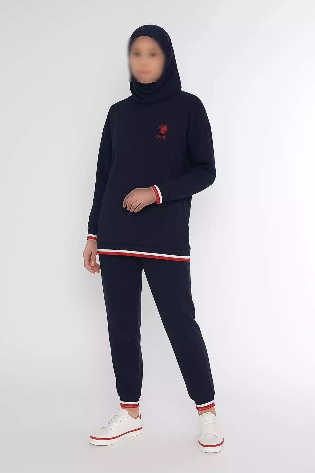 ست لباس زنانه رنگ آبی تیره ۲۰۱۸۱ برند U.S. Polo Assn. - 950170559