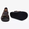 صندل مردانه قهوهای از چرم طبیعی 5Y1FS67856 برند Greyder - 927544180