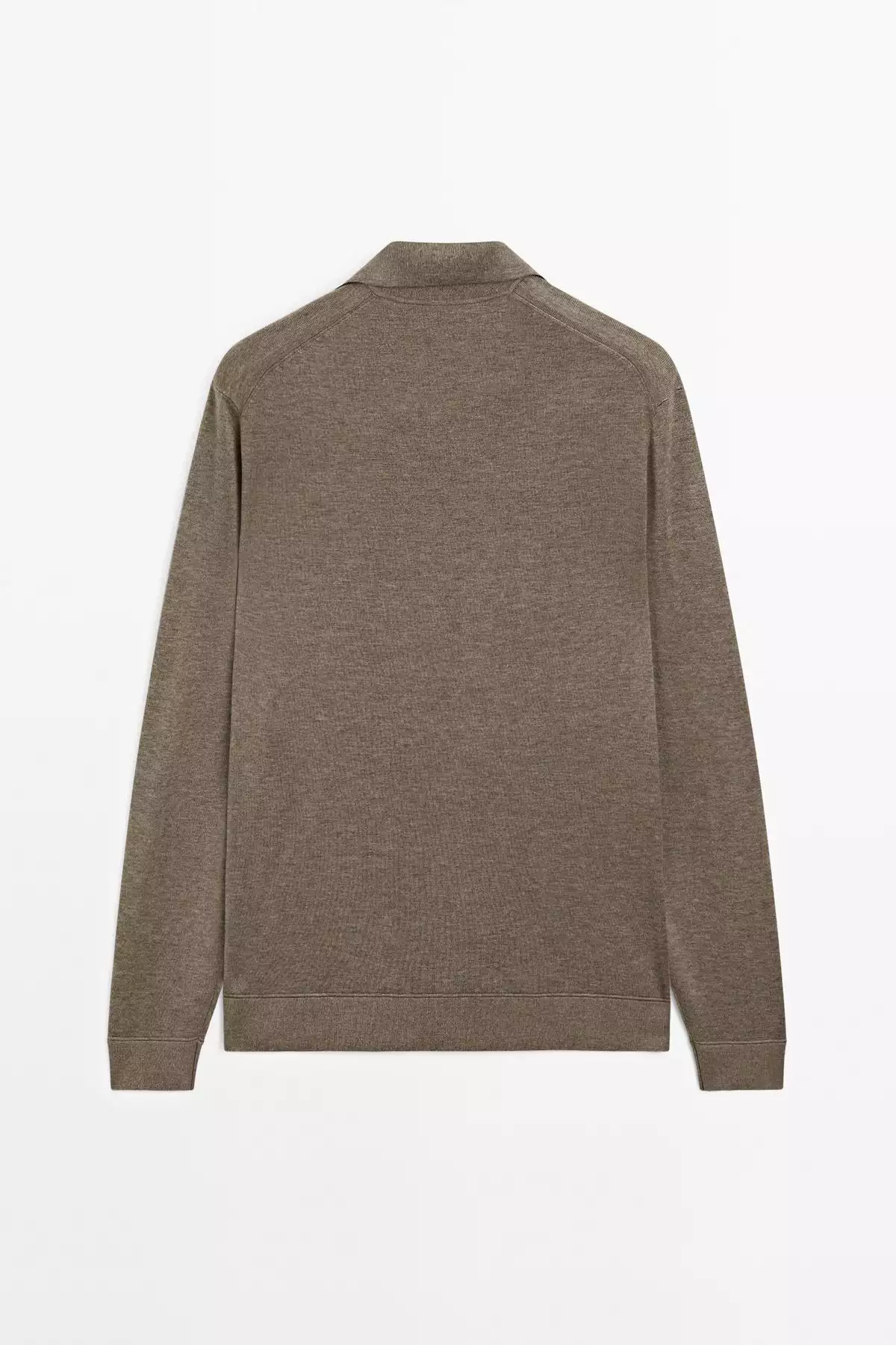 کیس پولو یقه وی، ژاکت با یقه پولو برند Massimo Dutti - 963076468
