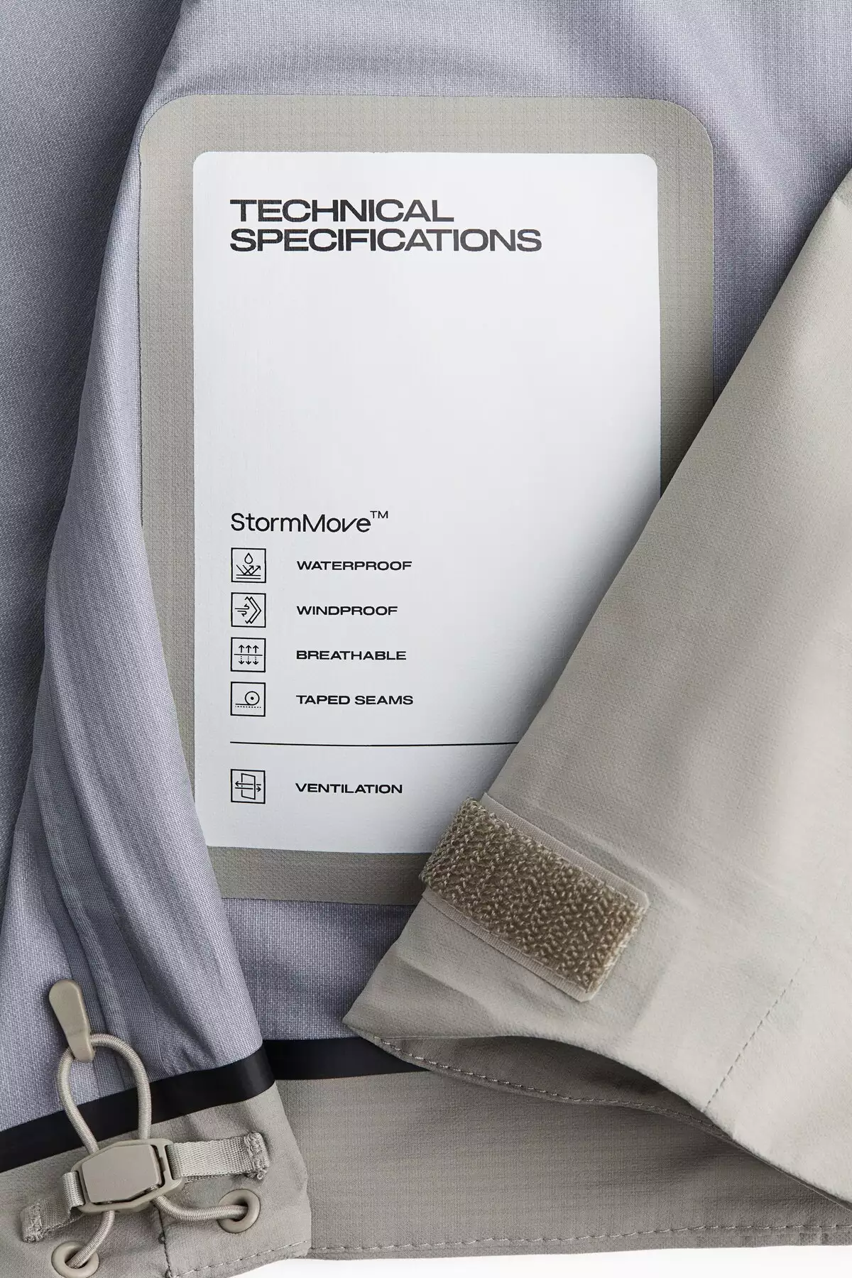 کت تک لایه سه لایه سبک StormMove™ برند H&M - 969749192