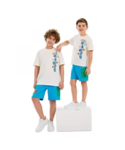 تیشرت گرافیکی سفید بچهگانه مردانه مدل Sk2510028 B برند Skechers - 947433488