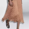 دامن بلند و آزاد کارهای برند Massimo Dutti - 979550685