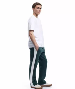 شلوار ورزش با جزئیات جیب دار و کنتراست رنگی و کمر کشی برند Koton - 951758778