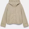 بارانی کلاهدار کوتاه برند Pull & Bear - 988433630