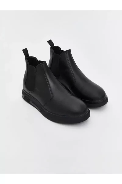 چکمه مردانه با ظاهر چرم از مجموعه جدید ویژن برند LC Waikiki - 1016876032