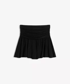 دامن مینی با نخ فلزی برند Bershka - 991090634