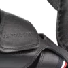 دمپایی مردانه آناتومیک تابان با رویه چرم طبیعی مشکی برند U.S. Polo Assn. - 863425171