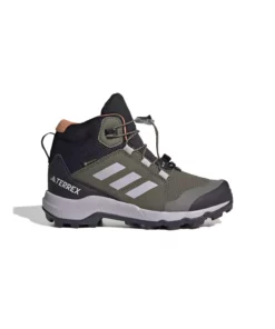 کفش بوتینگ کودکانه Terrex Mid Gtx K مدل ID0928 به رنگ خاکی برند adidas - 992581520