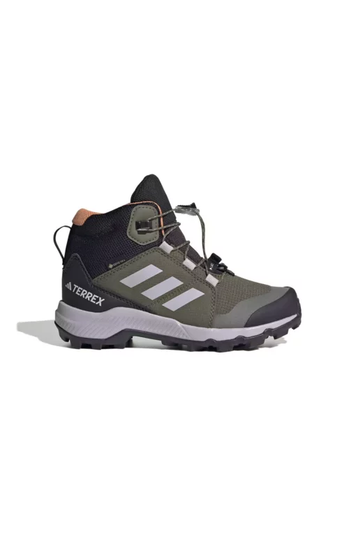 کفش بوتینگ کودکانه Terrex Mid Gtx K مدل ID0928 به رنگ خاکی برند adidas - 992581520